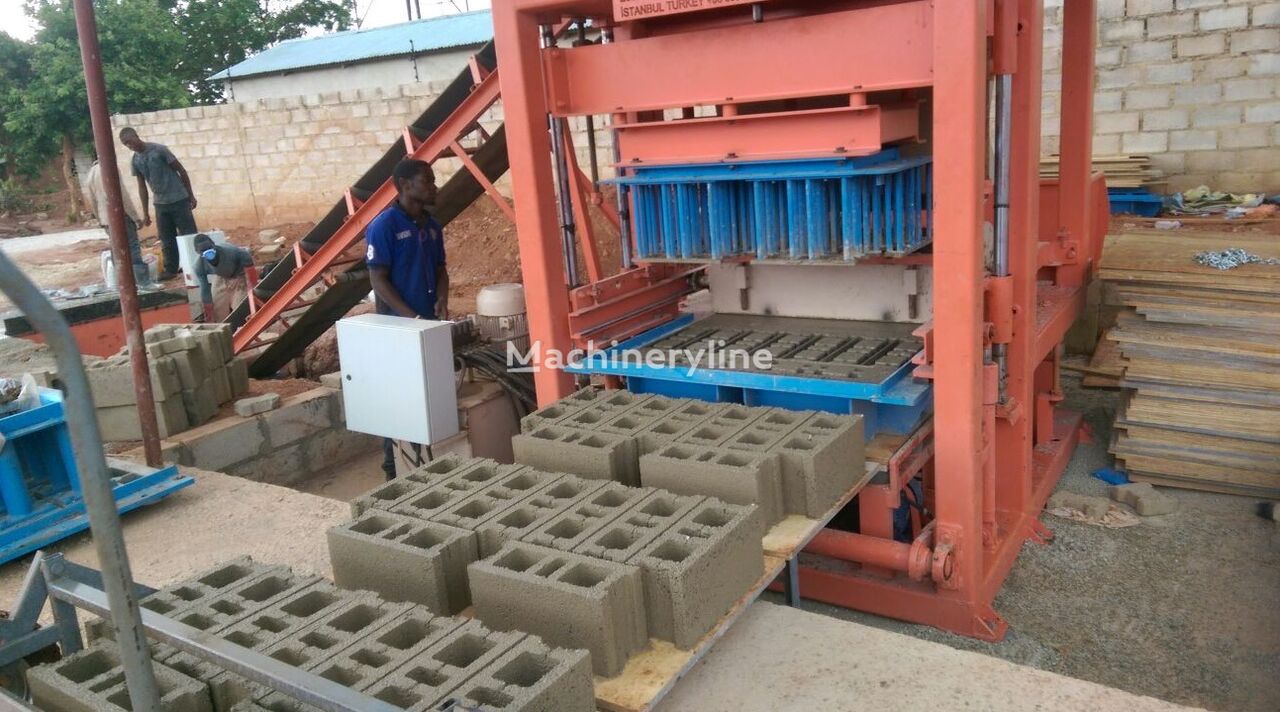 new Conmach BlockKing-18MS Concrete Block Making Machine - 7.000 units/shift