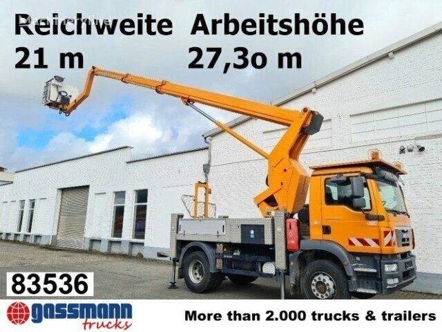 MAN TGM 18.290 4x2 BB, Ruthmann Steiger 27,3m, EEV bucket truck
