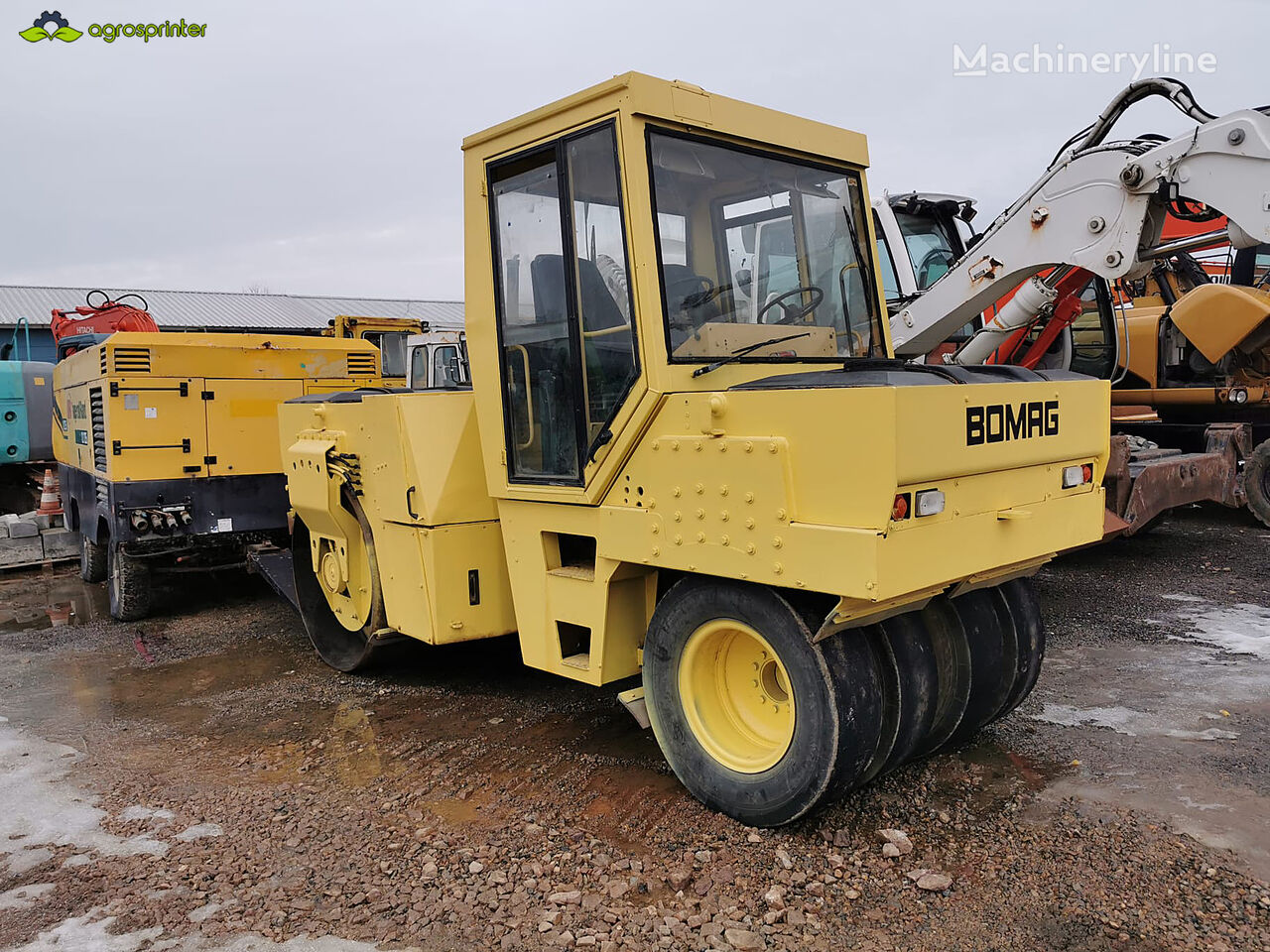 BOMAG BW 164 AC combination roller