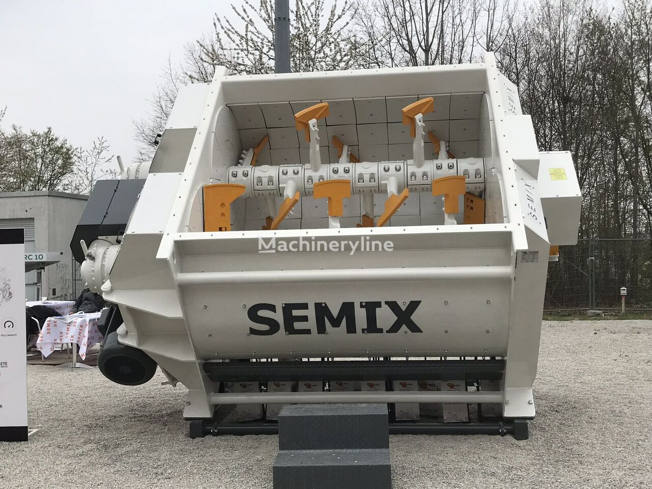 new Semix Twin Shaft Concrete Mixer TS 3.33