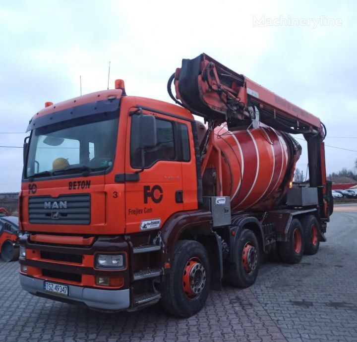 MAN TGA 35.413 concrete mixer truck