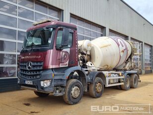 Hymix  on chassis Mercedes-Benz concrete mixer truck