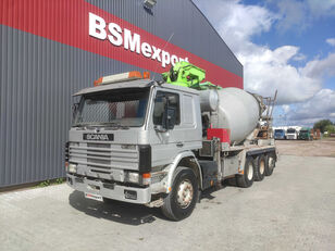Scania 113 concrete mixer truck