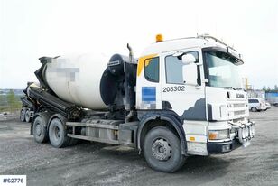 Liebherr  on chassis Scania P124 6x2 Mixer Truck concrete mixer truck