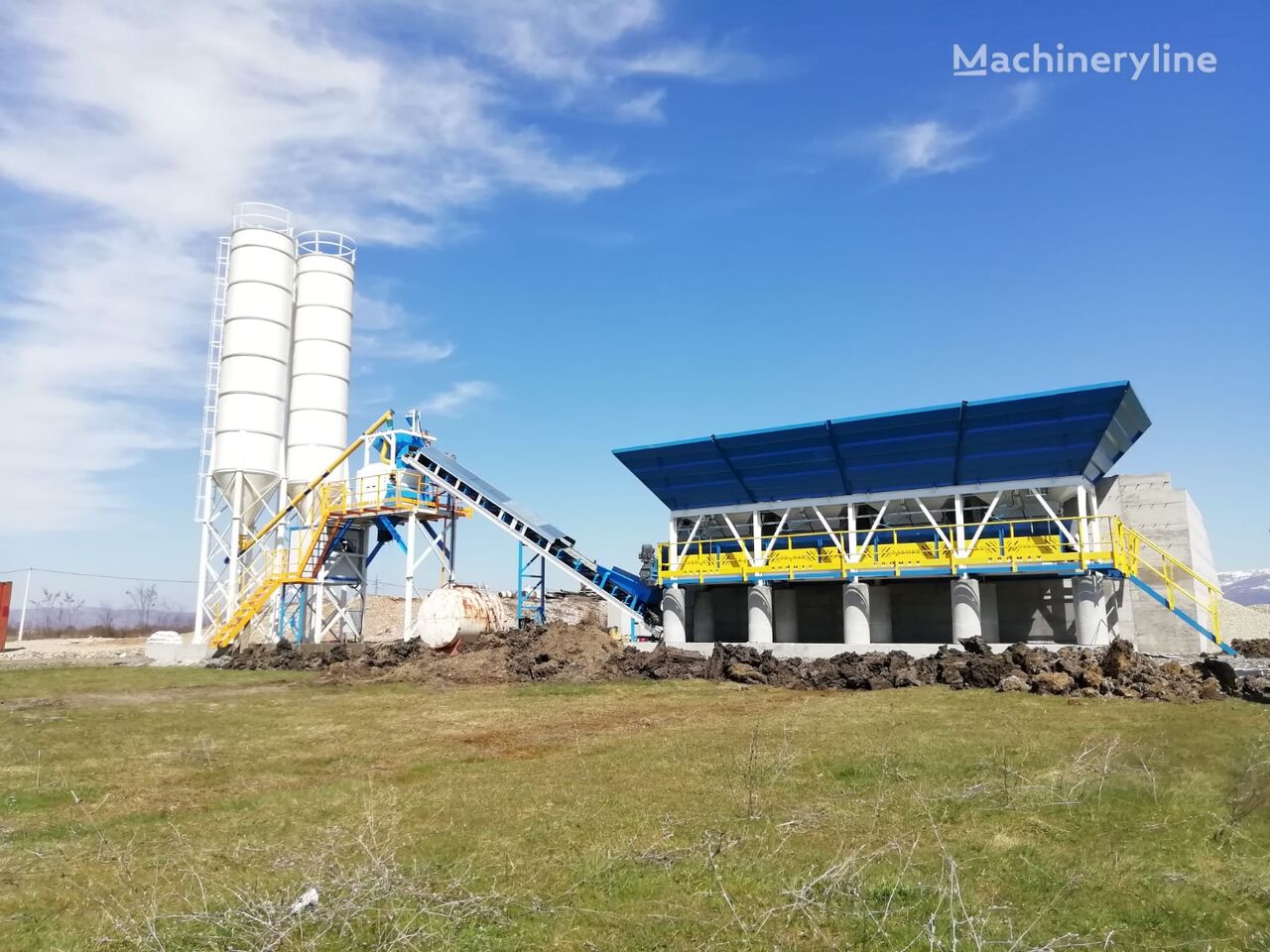 new Promax Centrale à béton compacte PROMAX C60-SNG-LINE (60m³ / h) concrete plant