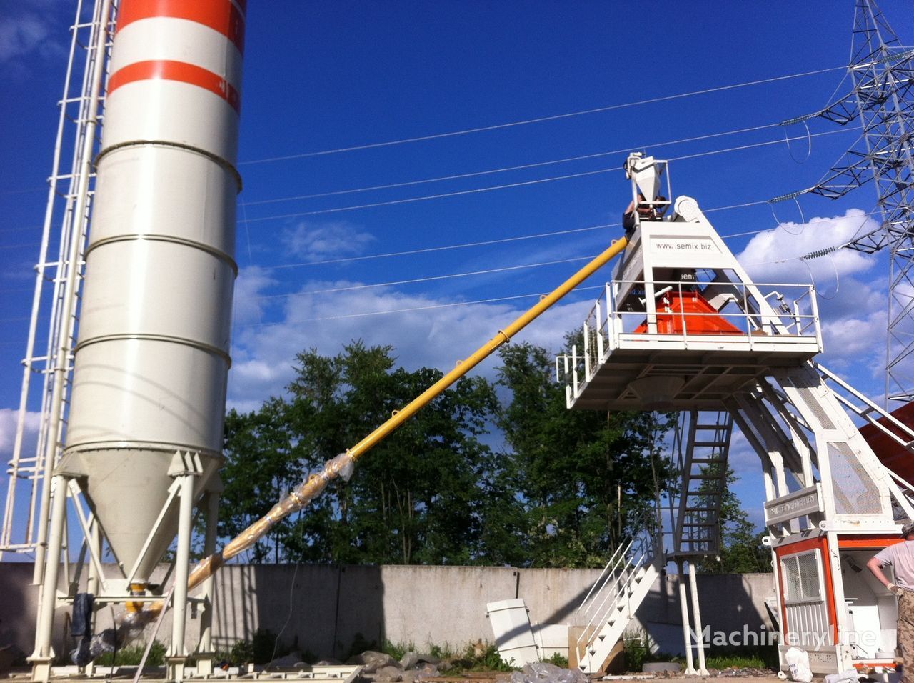 new Semix COMPACT CONCRETE BATCHING PLANTS 30m³/h concrete plant