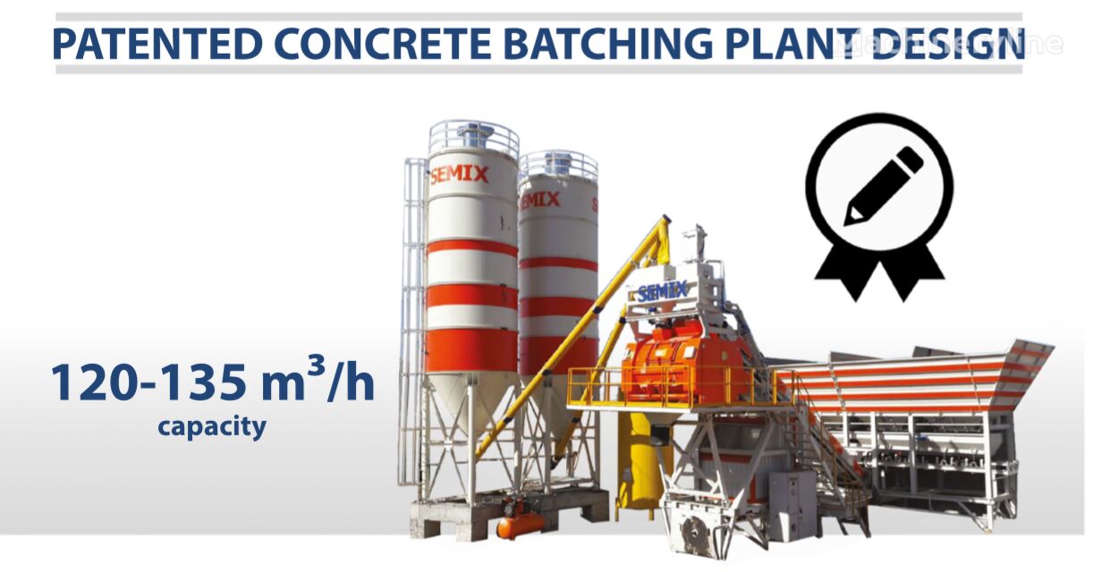 new Semix Mobile 135Y Concrete Mixing Plant concrete plant