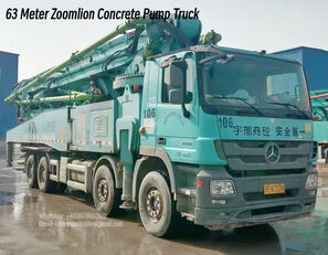 Zoomlion 63 Meter Concrete Pump Trucks for Sale in Guinea