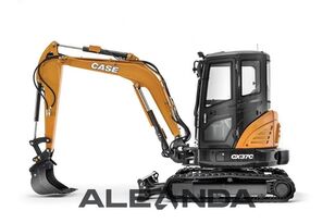 new Case CX35C mini excavator