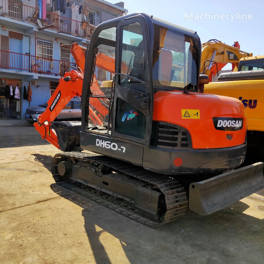 new Doosan DH60 mini excavator