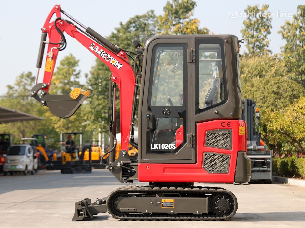 new Lukton LK 1020s mini excavator