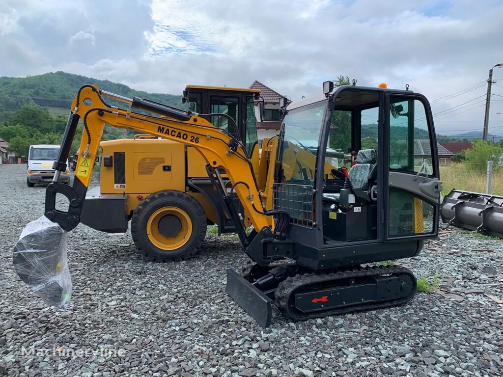 new Macao CT 26 mini excavator