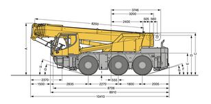 Liebherr LTC 1045-3.1 mobile crane