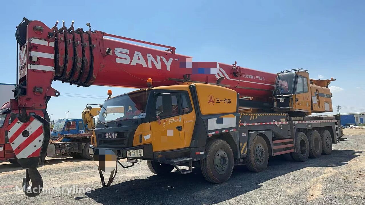 Sany 125 tons of large cranes for sale mobile crane