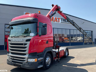 Scania R 400 HMF 18 Tonmeter laadkraan mobile crane