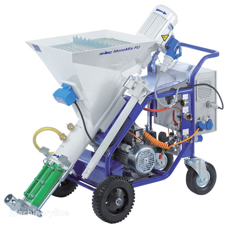 new m-tec monomix plastering machine