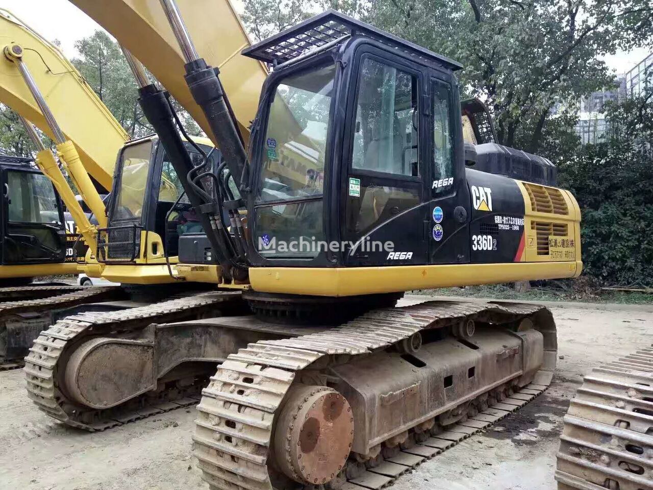 Caterpillar 336D tracked excavator