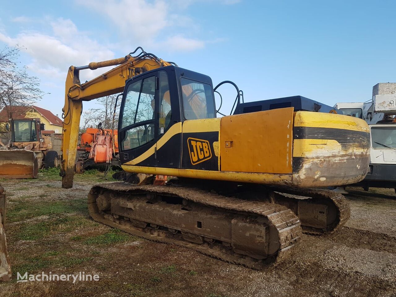 JCB JS 220 (for parts) tracked excavator for parts
