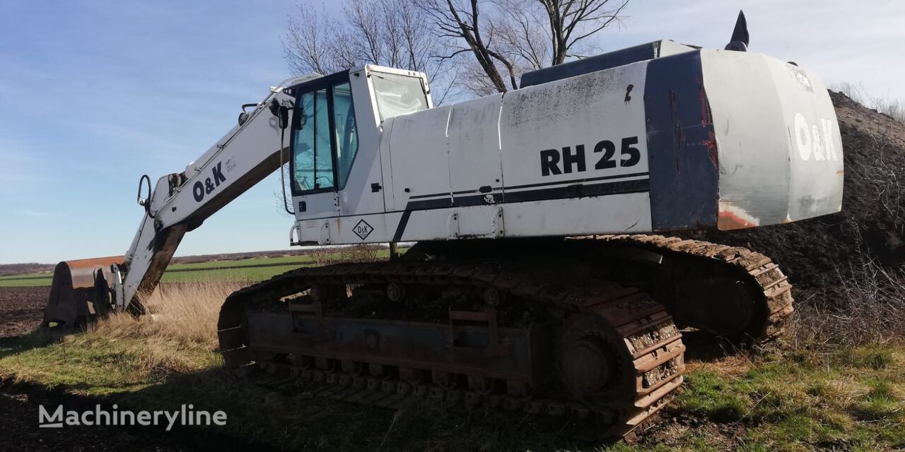 O&K RH25 tracked excavator