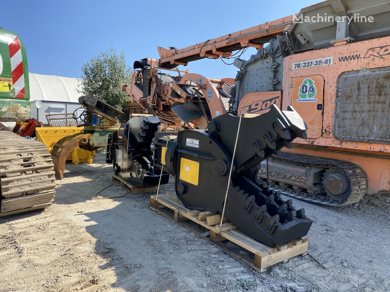 new Mustang RH20 hydraulic shears