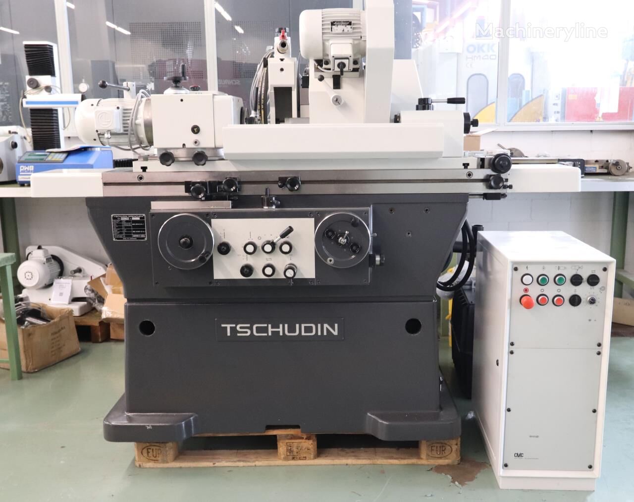 Tschudin HTG 410 cylindrical grinding machine
