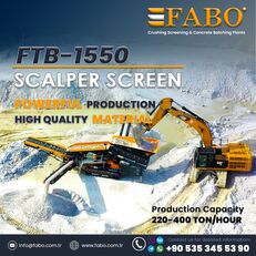 new FABO FTB 15-50 MOBILE SCALPING SCREEN | Ready in Stock mobile crushing plant
